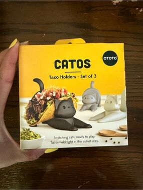 OTOTO Catos Taco Holders - Cat Taco Holders - New in Box